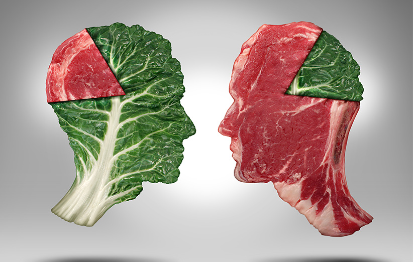 آیا گیاه‌خوار یا گوشت‌خوار بودن ربطی به گروه خونی ما دارد؟