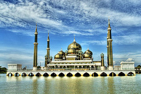 جاذبه های دیدنی مسجد کریستال در مالزی