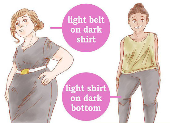 اصول خوش لباسی برای خانم‌ های چاق