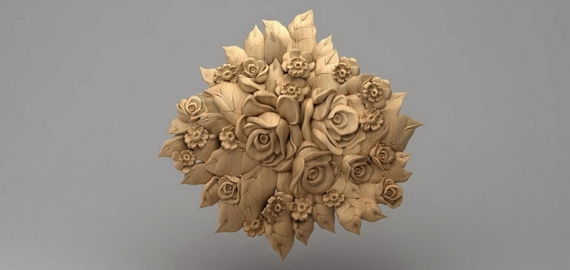 گل منبت دکوراتیو ، مزیت استفاده از مدل های ام دی اف