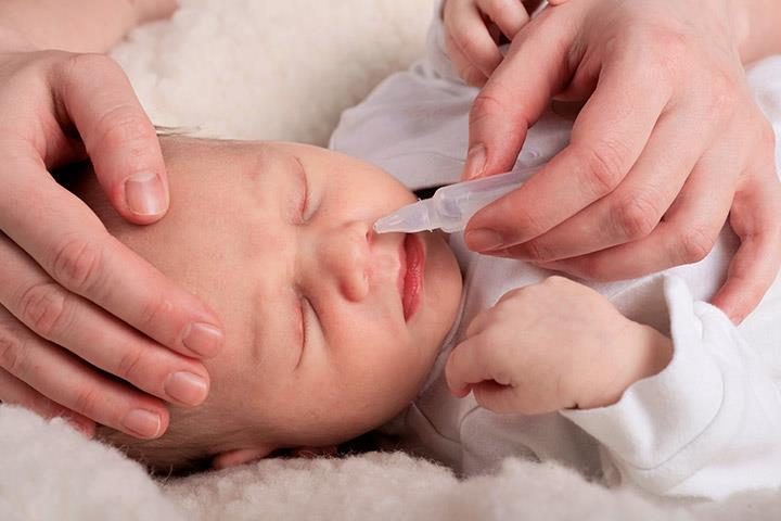 علت گرفتگی بینی در کودکان و نوزادان