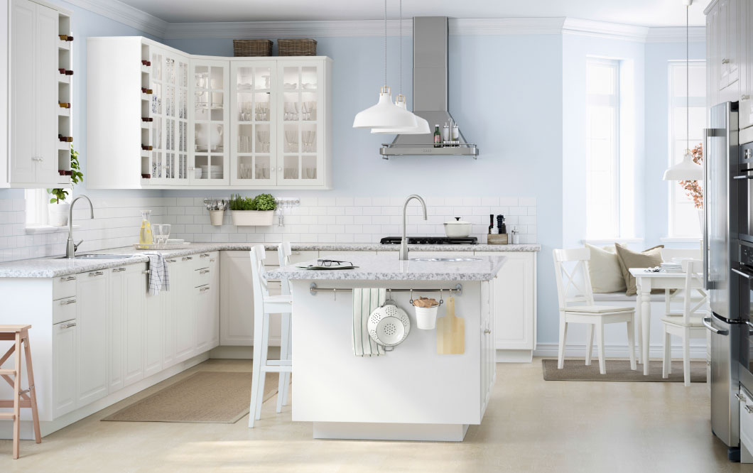 دکوراسیون مدرن آشپزخانه به سبک IKEA