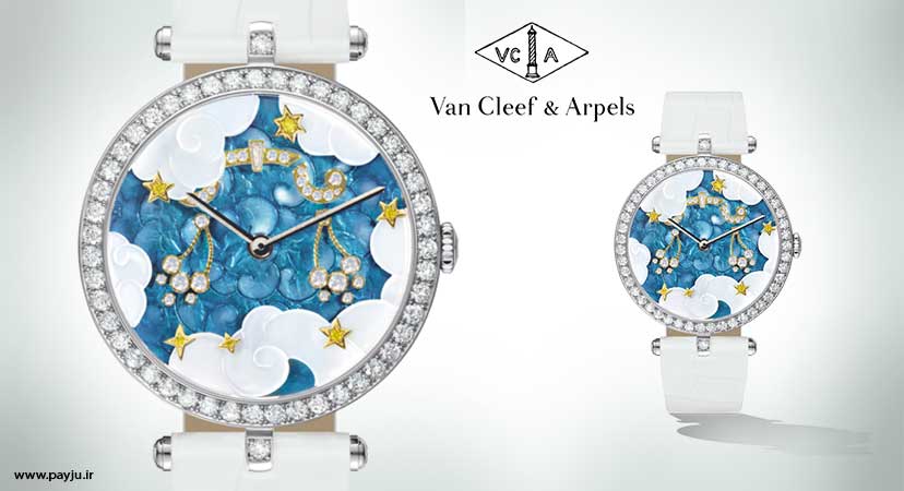 بی نظیرترین ساعت های جواهر - برند Van Cleef & Arpels