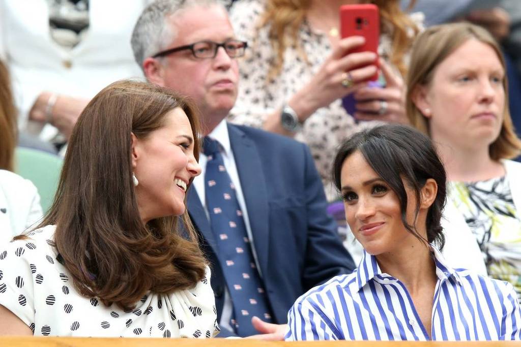 ظاهر خانواده سلطنتی در بازی تنیس ویمبلدون