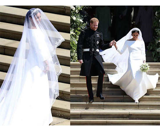 نگاهی به لباس های میهمانان عروسی سلطنتی انگلستان