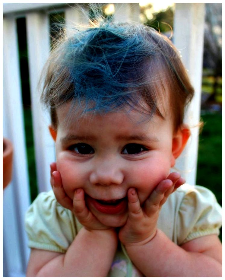 رنگ کردن مو در کودکان