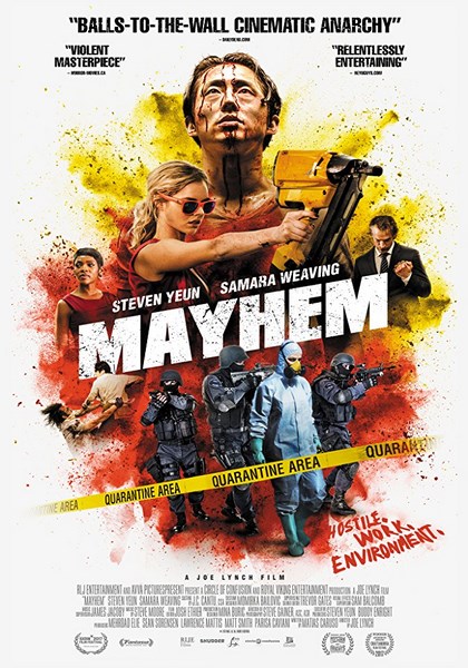 بررسی فیلم مایهم Mayhem