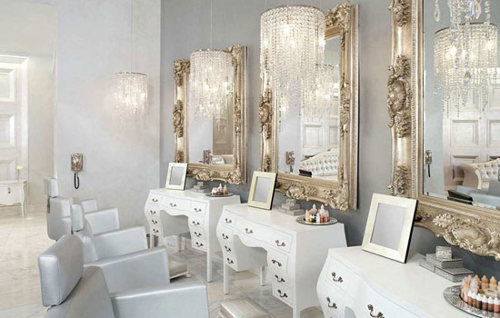 دکوراسیون زیباترین آرایشگاه های زنانه