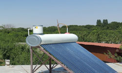 آبگرمکن خورشیدی در لار