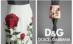 دنیای شاد ورنگارنگ دامن های برند Dolce & Gabbana