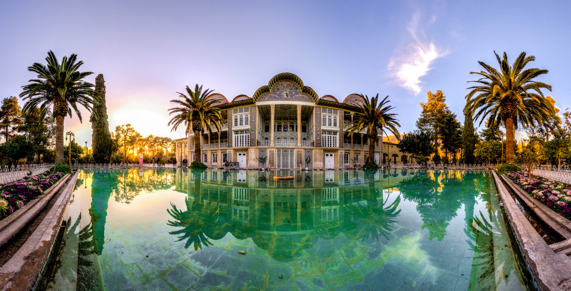 باغ جهان نما، بهشت کوچک زمین شهر شیراز + عکس