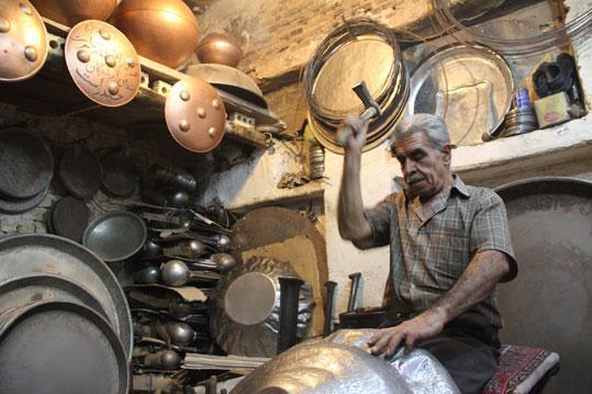 از صنعت مسگری تا بازار مسگری شیراز