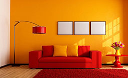 ترکیب رنگ آجری دیوار ، چند ایده برای مهار این رنگ گرم در خانه!