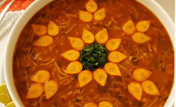 طرز تهیه سوپ ورمیشل ساده و خوشمزه