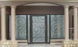 درب و نمای شیشه سکوریت در شیراز