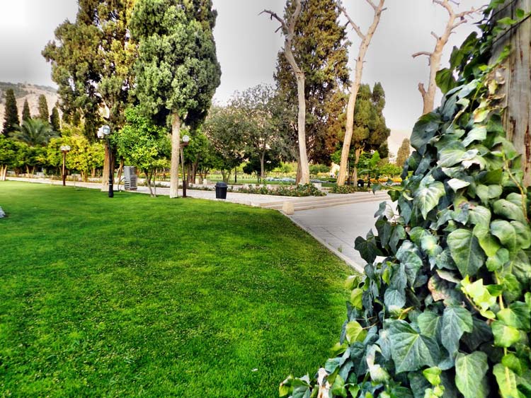 باغ جهان نما، بهشت کوچک زمین شهر شیراز + عکس