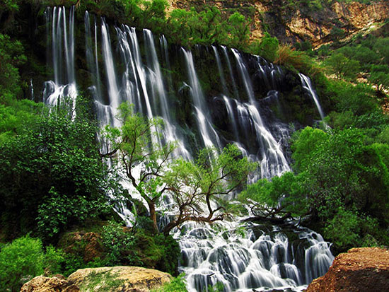 زیباترین آبشارهای ایران در استان‌های جنوبی