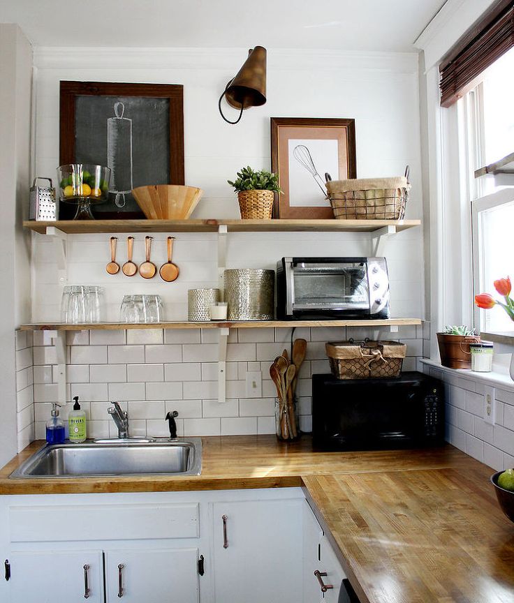فواید استفاده از قفسه‌های بدون درب در آشپزخانه