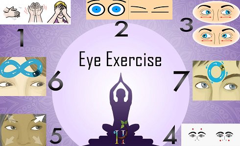 رفع خستگی چشم با یوگای چشم eye yoga