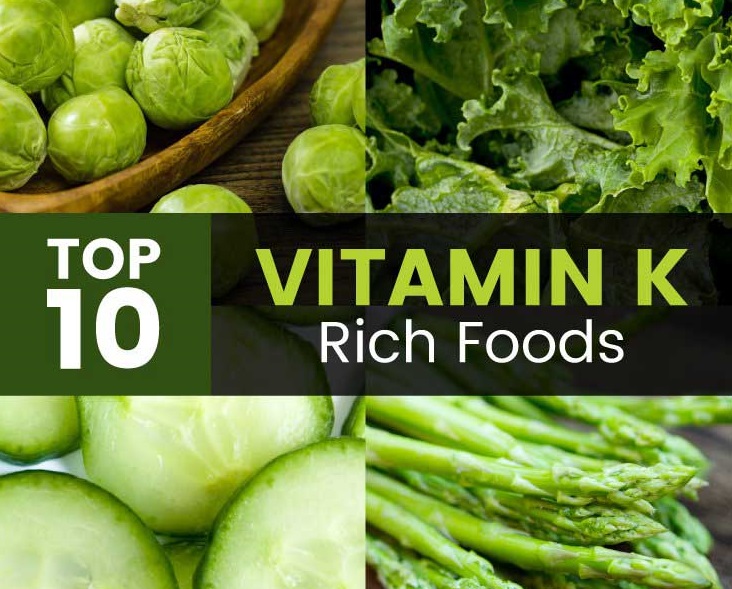 بهترین منابع غذایی حاوی ویتامین K