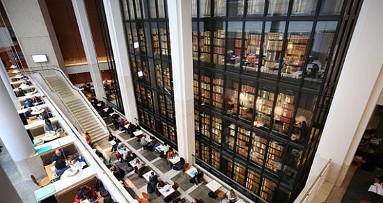 از بزرگترین کتابخانه های جهان (+عکس)