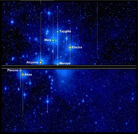 کشف رازهای جدیدی از خوشۀ ستاره ای پروین