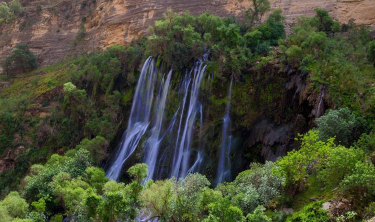 معرفی جاذبه های آبشار شوی در دزفول