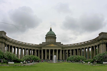 جاذبه های دیدنی کلیسای کازان در روسیه
