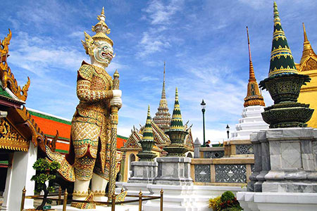 قصر بزرگ تایلند، از مکان های تاریخی تایلند