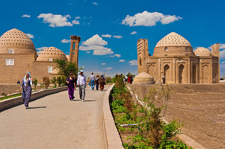 جاذبه های دیدنی شهر گرگانج ترکمنستان
