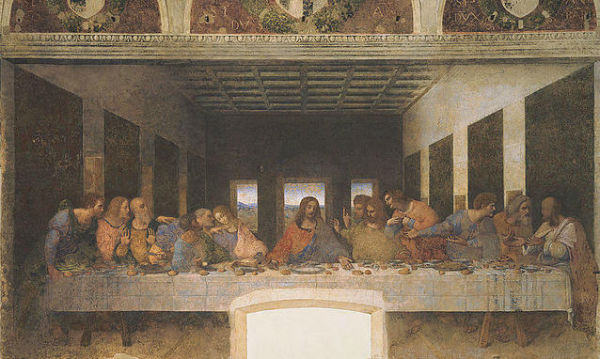 نقاشی شام آخر لئوناردو داوینچی