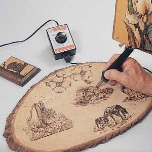 هنر سوخته کاری چوب چیست؟