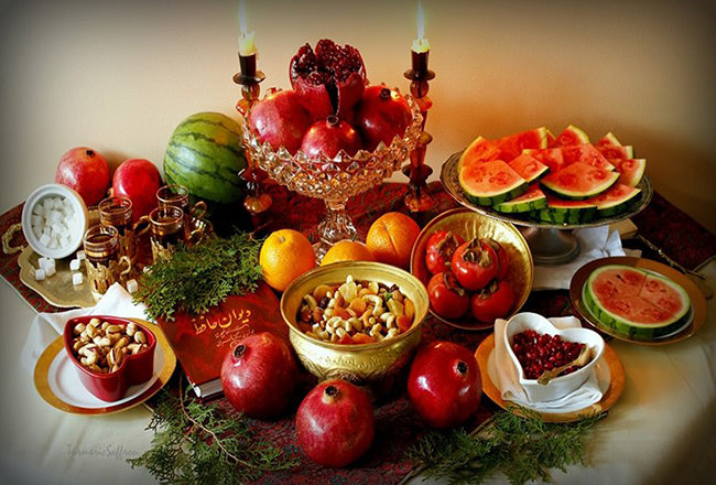 فواید و خواص میوه ها و خوراکی های ویژه شب یلدا