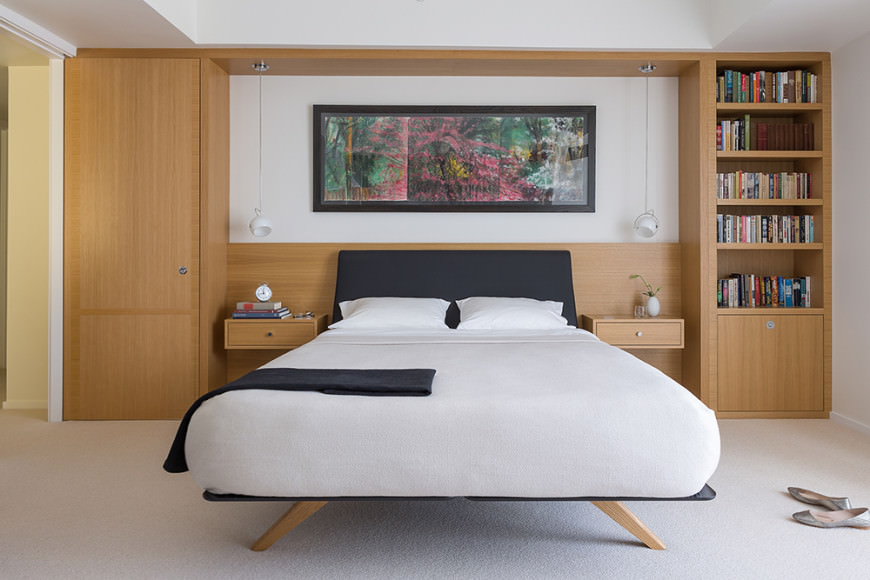 شلف تخت خواب ، تاثیرگذار ترین طراحی برای اتاق خواب