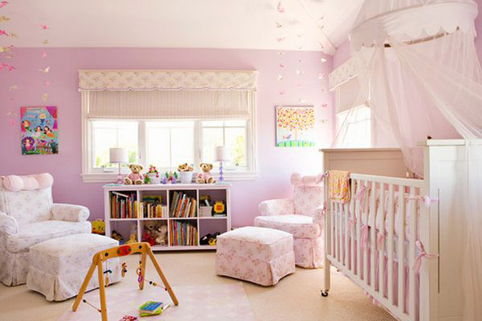 بهترین رنگ برای اتاق نوزاد 
