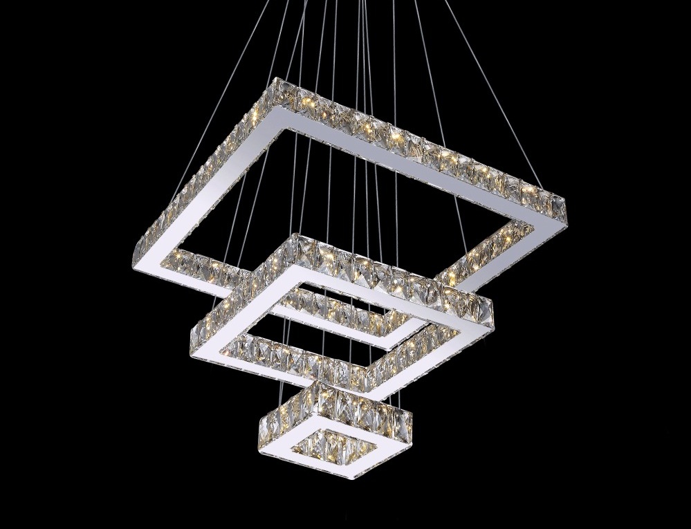 لوستر کریستالی سقفی ، یک ایده جذاب برای نورپردازی خانه