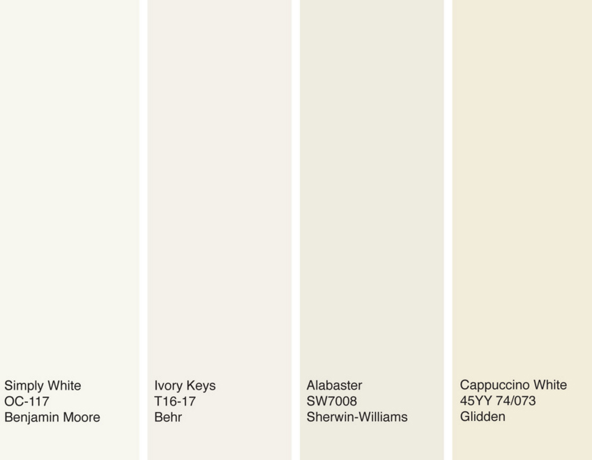 معرفی انواع رنگ سفید در دکوراسیون داخلی منزل