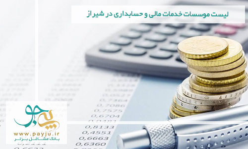 موسسات خدمات مالی و حسابداری در شیراز