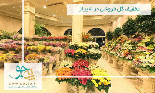 تخفیف گل در شیراز