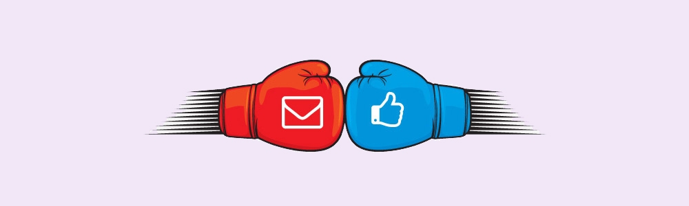 ترکیب دو ابزار ایمیل مارکتینگ و شبکه‌های اجتماعی