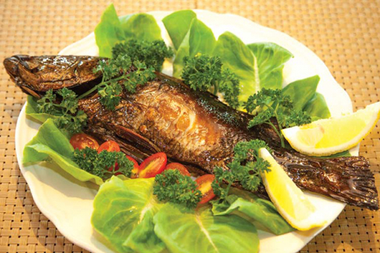 طرز تهیه‌ دوقوس ماهی غذای بوشهری