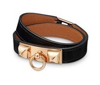 مدل‌های جدید دستبند چرم و طلا از برند مشهور Hermes