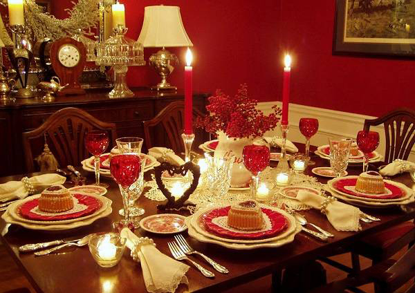 اصول چیدن میز غذا خوری در مهمانی ها !