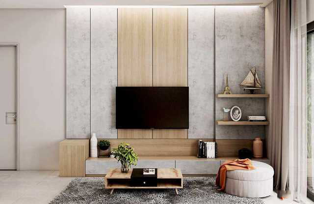 بهترین راه جذاب کردن دیوار پشت تلویزیون چیست؟ 