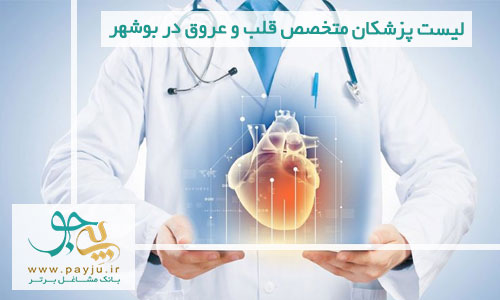 لیست پزشکان متخصص قلب و عروق در بوشهر