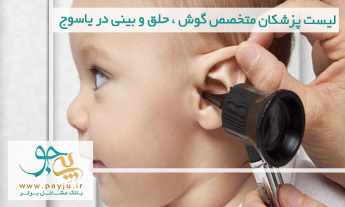 لیست پزشکان متخصص گوش ، حلق و بینی در یاسوج