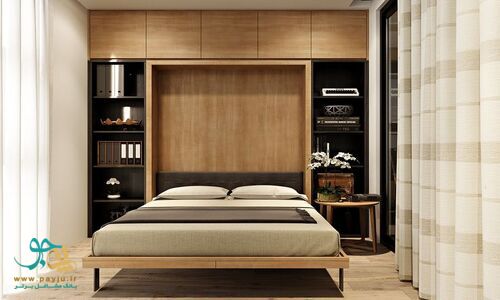 طراحی داخلی اتاق خواب کوچک 