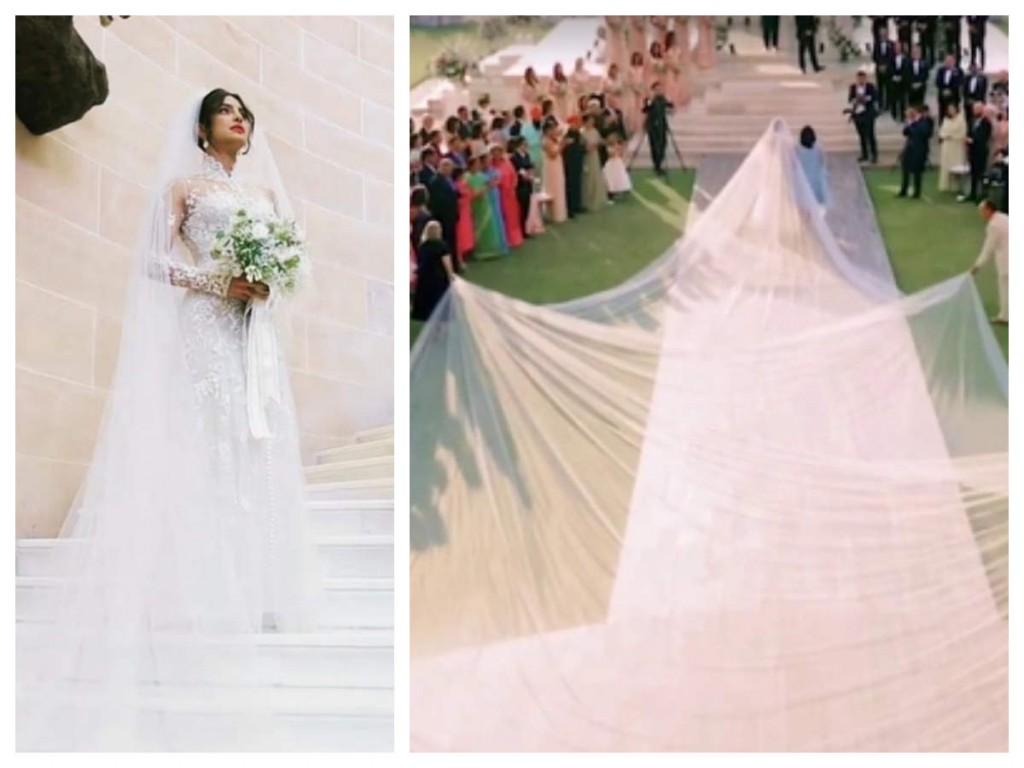 تور 23 متری عروس هندی؛ پریانکا چوپرا و نیک جوناس