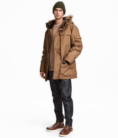 Warm-lined Parka - کاپشن های جدید مردانه H&M