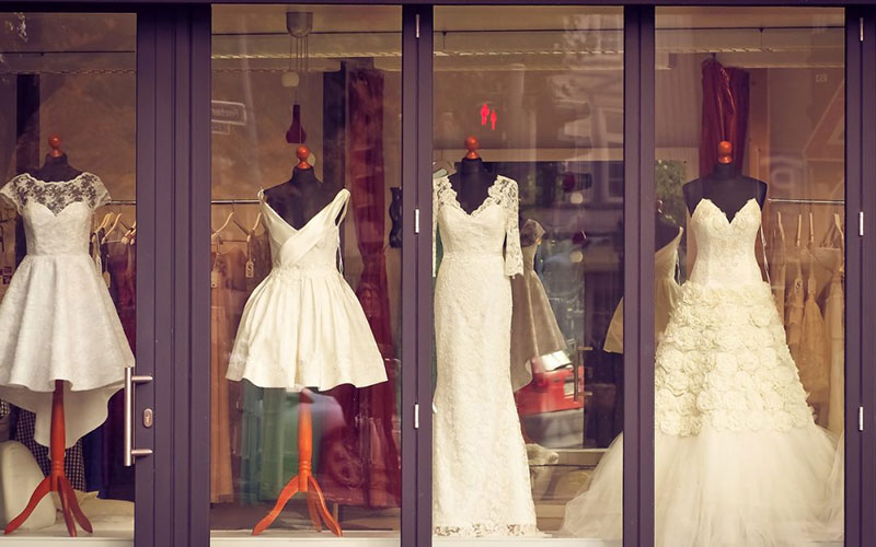 نکات انتخاب لباس عروس برای افراد قد بلند
